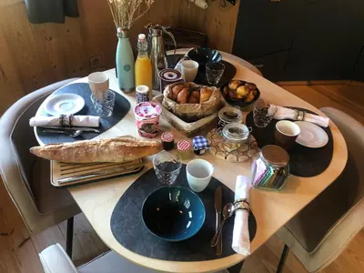 Nourriture dans le chalet ou à proximité
