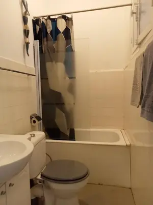 Salle de bains dans l'établissement Grand F2 lumineux