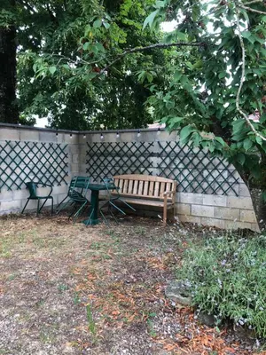 Jardin de l'établissement La Maison Rose
