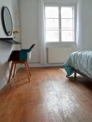 Plan de l'établissement Le Blue IVY Hyper centre 2 chambres Tout équipe