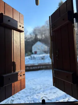 L'établissement Le chalet de l’Onde en hiver