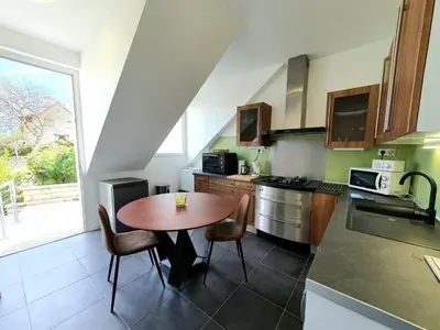 Cuisine ou kitchenette dans l'établissement COCOONING TIME