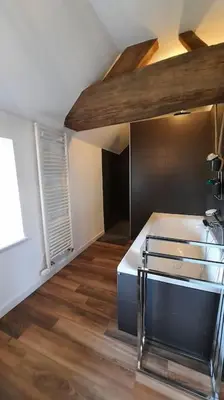 Un ou plusieurs lits dans un hébergement de l'établissement Cabana & La Jolie Ferme - Entre Chalon et Mâcon