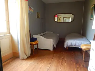 Un ou plusieurs lits dans un hébergement de l'établissement Cabana & La Jolie Ferme - Entre Chalon et Mâcon
