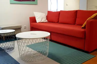 Coin salon dans l'établissement COOL BURGUNDY