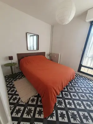 Un ou plusieurs lits dans un hébergement de l'établissement L'atelier cosy
