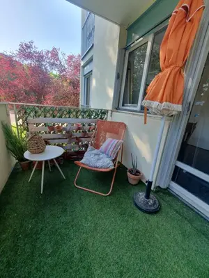 Balcon ou terrasse dans l'établissement L'atelier cosy