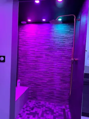 Salle de bains dans l'établissement Liberty walk