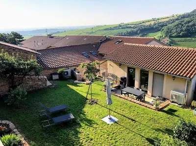 Paysage naturel près de la maison de vacances