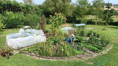 Jardin de l'établissement Domaine de la cure
