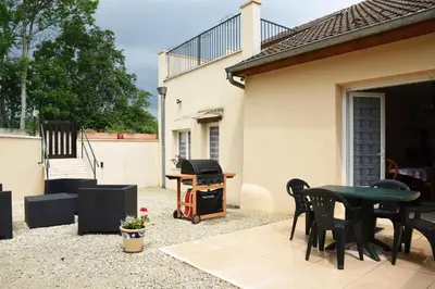 Terrasse ou espace extérieur de l'établissement La Forêt de Velours