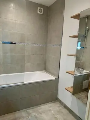 Salle de bains dans l'établissement Le 41