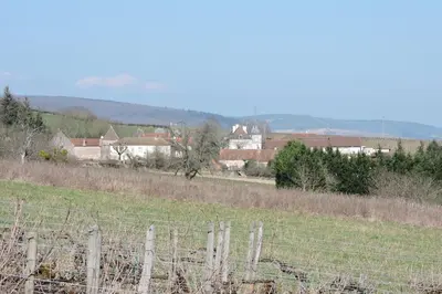 Paysage naturel près de la maison de vacances