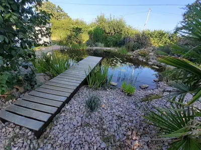 Paysage naturel près de la maison de vacances
