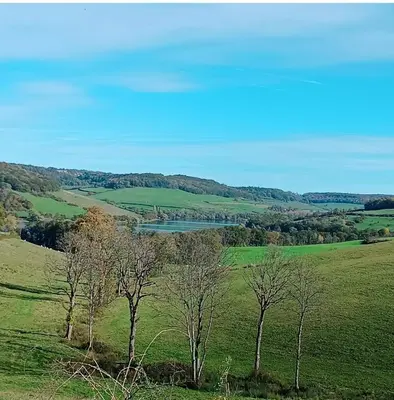 Paysage naturel près de la maison de vacances