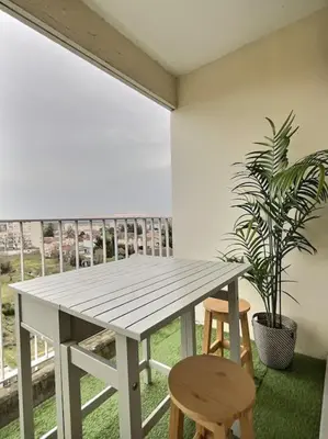 Balcon ou terrasse dans l'établissement ''Douceur'' de Miss.K Conciergerie