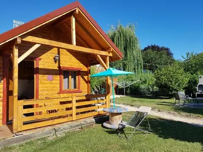 Jardin de l'établissement Le petit chalet jurassien