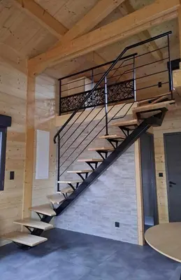 Plan de l'établissement Chalet 4-6 personnes proche Lac de Chalain avec terrasse
