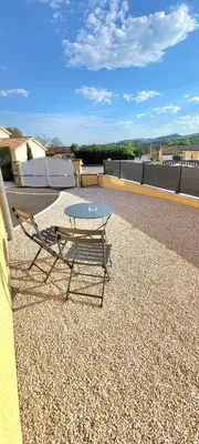 Vue générale sur la montagne ou vue sur la montagne depuis le B&B/chambre d'hôtes