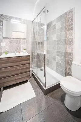 Salle de bains dans l'établissement Le Nid d'Amour Éternel