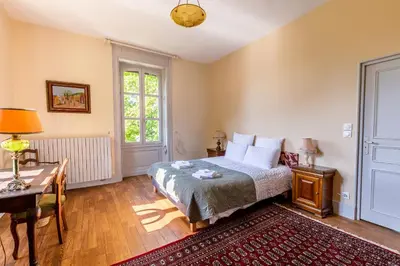 Un ou plusieurs lits dans un hébergement de l'établissement Maison d'Adèle au hameau de Banne