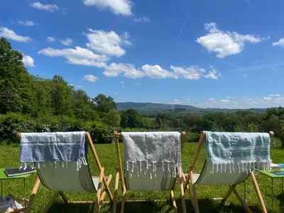 Paysage naturel près de la maison de vacances