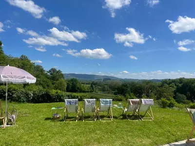 Paysage naturel près de la maison de vacances