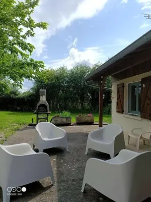 Jardin de l'établissement Maison Bressanne