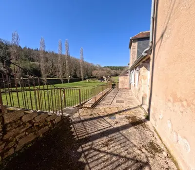 Paysage naturel près de la maison de vacances