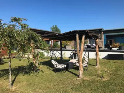 Jardin de l'établissement Gîtes de cahuzac