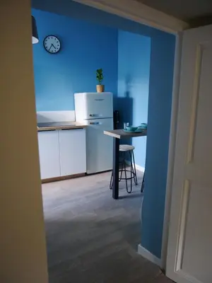 Cuisine ou kitchenette dans l'établissement Joli cocon - Dijon centre ville