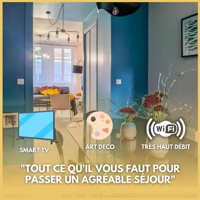 Plan de l'établissement Art déco
