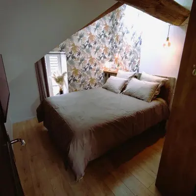 Un ou plusieurs lits dans un hébergement de l'établissement Villa Modéliacus