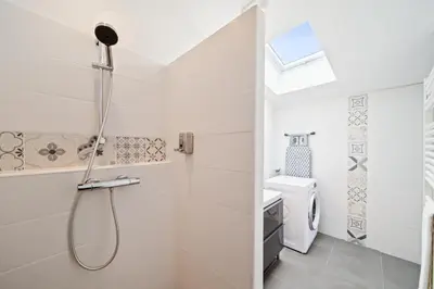 Salle de bains dans l'établissement LE DUPLEX