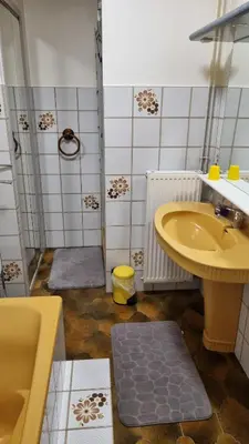 Salle de bains dans l'établissement Beau logement autonome à 15 mn du centre de Dijon