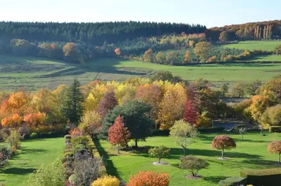 Paysage naturel près de la maison de vacances