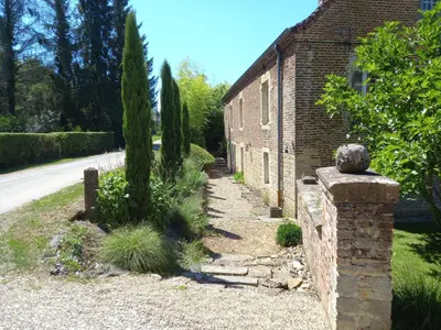Jardin de l'établissement Moulin de Sauvagette