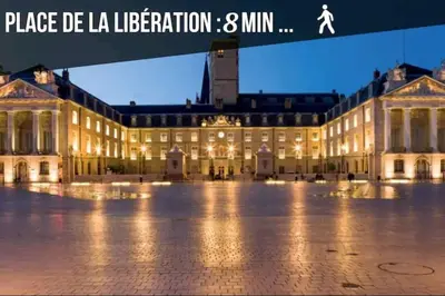 Plan de l'établissement Dynastie 21 - Appartement 4 personnes Dijon Centre