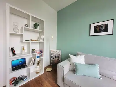 Coin salon dans l'établissement Dynastie 21 - Appartement 4 personnes Dijon Centre