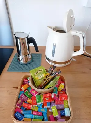 Plateau bouilloire dans l'établissement Le Twins - Appartement de charme à Digoin