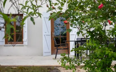 Balcon ou terrasse dans l'établissement Cabana & Domaine Raison