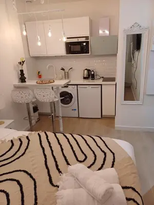 Cuisine ou kitchenette dans l'établissement *Cazotte Zola *