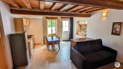 Cuisine ou kitchenette dans l'établissement Au bout du Ciel - Maison avec garage, terrasse, cave