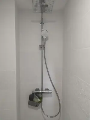 Salle de bains dans l'établissement Le cosy