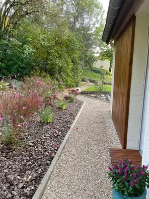 Jardin de l'établissement La cabotte du renard