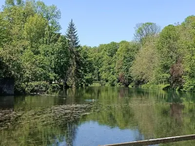 Paysage naturel près de la maison de vacances