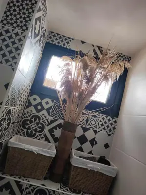Salle de bains dans l'établissement La Villa Pacha