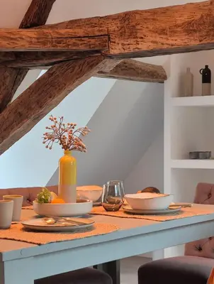 Plan de l'établissement L'Arbre Voyageur - Suite de Luxe au cœur d'Autun