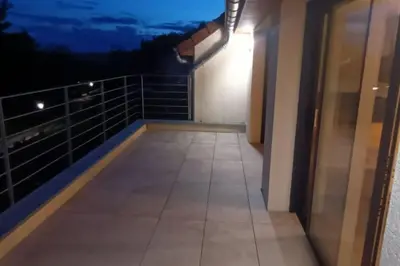 Balcon ou terrasse dans l'établissement Studio entre Beaune et Dijon