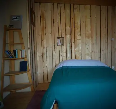 Un ou plusieurs lits dans un hébergement de l'établissement Atelier de l'Arbre-Lune